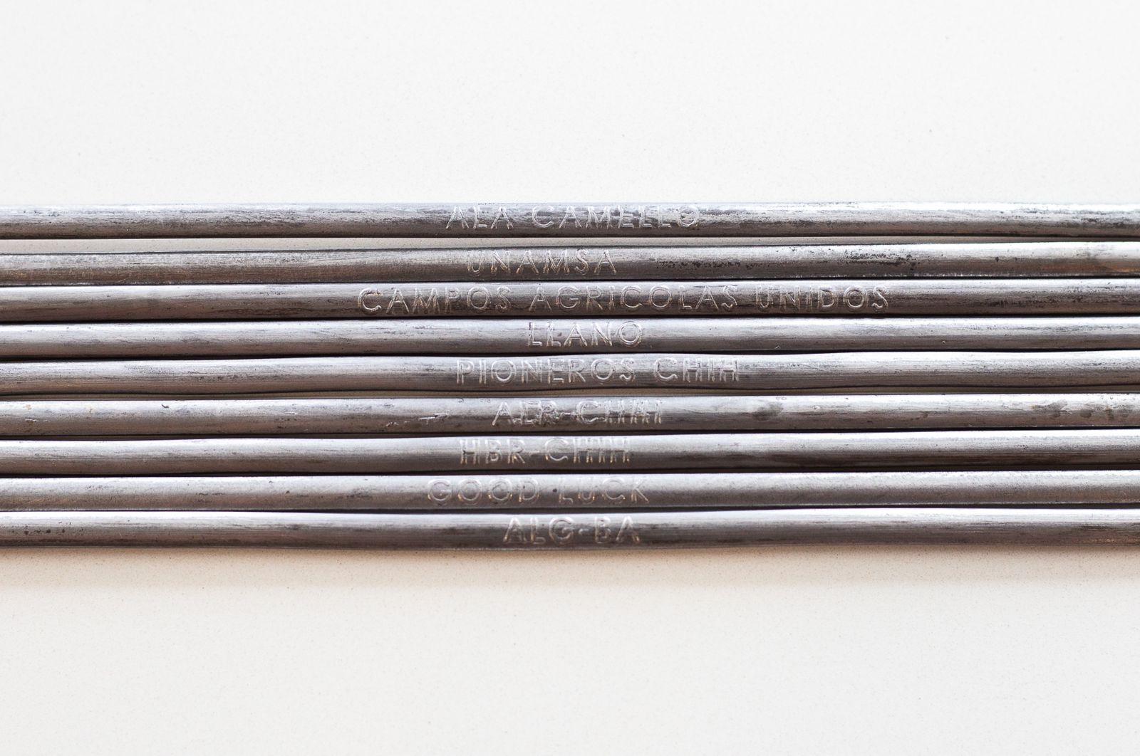 flejes alambre membretados personalizados patente