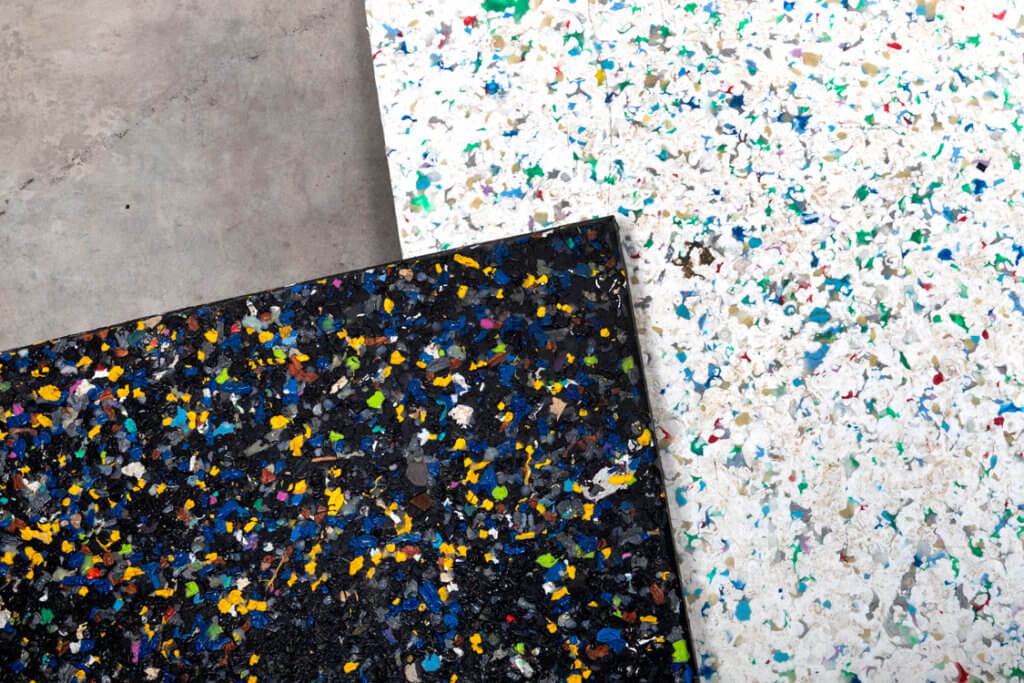 tiplay-plastico-colores-mexico Triplay reciclado plástico diversos colores disponibles mexico